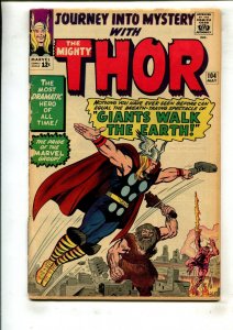 JOURNEY INTO MYSTERY #104 (2.5/3.0) GIANTS WALK THE EARTH!! 1964