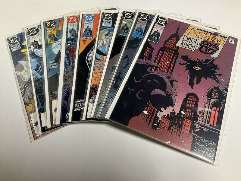 Batman 452 453 454 455 456 457 458 459 460 Vf-Nm Very Fine-Near Mint DC Comics 