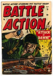 Battle Action #10 1953- Atlas War comic- Syd Shores VG