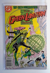 The Green Lantern Corps #214 DC Comics 1987 VF/NM Newsstand Comic Book