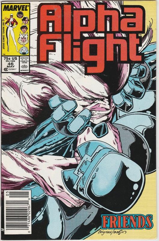 6 Alpha Flight Marvel Comic Books # 42 43 45 46 47 77 X-Men Sentinels EP3