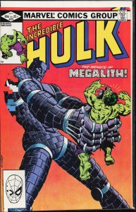 The Incredible Hulk #275 (1982) Hulk