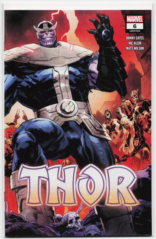 Thor #6 Second Print Cover (2020) Thor