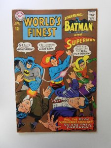 World's Finest Comics #168 VG+ condition bottom staple detached fr...