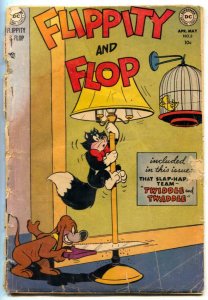 Flippity And Flop #3 1952- DC Funny Animal comic FAIR