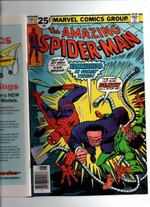 Amazing Spider-Man #159 newsstand - Hammerhead - 1976 - NM