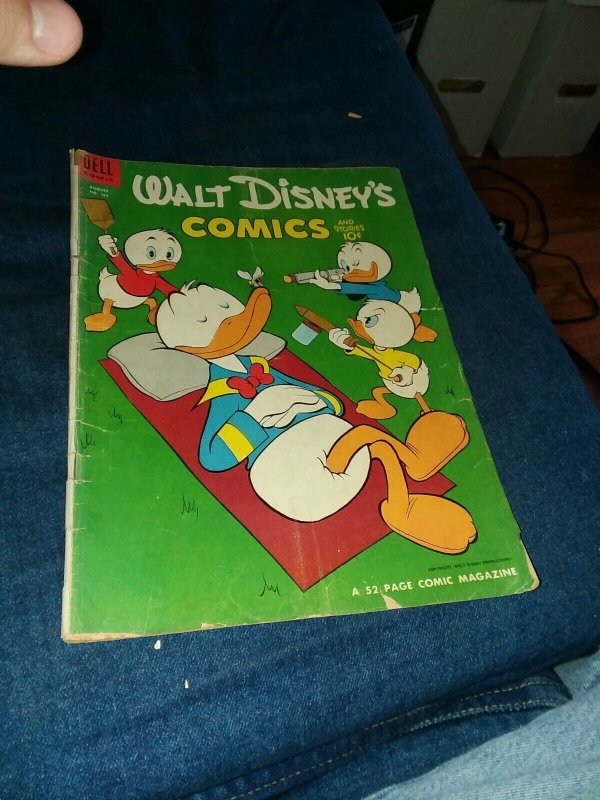 Walt Disney's Comics And Stories 12 Issue Golden Bronze Age Lot Run barks art