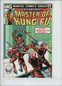 Master of Kung Fu #124 vf/nm 