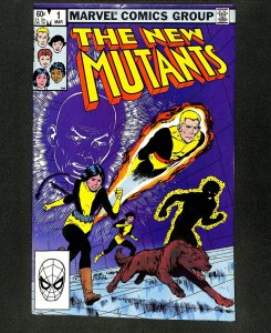 New Mutants #1 Origin of Karma! 2nd appearance!