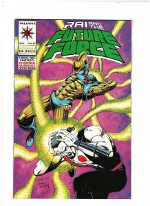 Rai and the Future Force #15 NM- 9.2 Valiant Comics 1993 X-O app.
