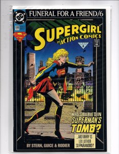 DC Comics Action Comics #686 Funeral for a Friend Pt. 6 Supergirl