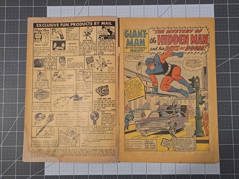 Tales to Astonish #67 Behemoth (Marvel Comics May 1965)