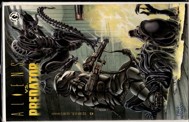 Aliens vs. Predator #3 (1990) Aliens vs. Predator