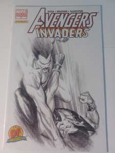 Avengers Invaders #3, Sketch Variant Cvr, Marvel/Dynamite
