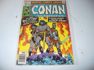 Conan the Barbarian #88 Belit and Zula Bagged and Boarded