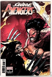 SAVAGE AVENGERS #1 Retailer Incentive Kim Jacinto Variant Cover Marvel Comics