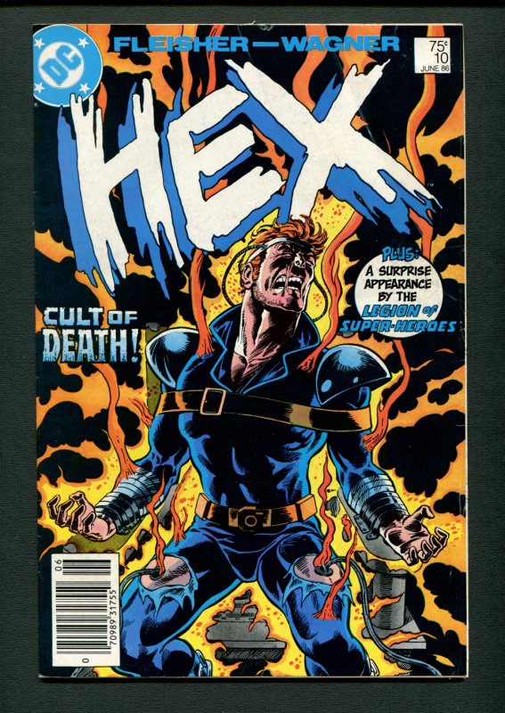 Hex ( 9 issue Newsstand lot) VG /  Mark Texeira Art / 1985
