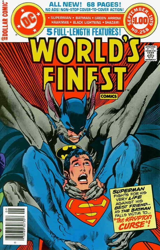 World's Finest Comics #258 FN; DC | Batman Superman - we combine shipping 