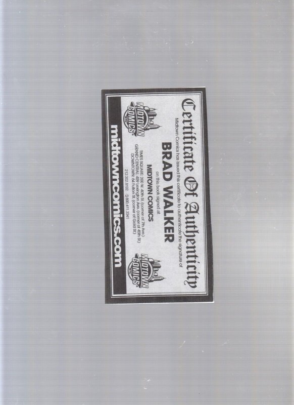 Action Comics #16 - SIGNED BY BRAD WALKER! (9.0/9.2) 2013