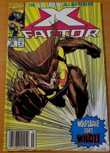 X-Factor #76 Marvel Comics Newsstand March Mar 1992 (VFNM)