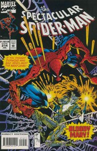 Spectacular Spider-Man, The #214 FN ; Marvel