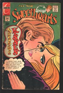 Sweethearts #133 1973-Charlton-Brian Forster pin-up page-Large panels-VG