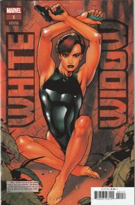 White Widow # 1 Adam Hughes 1:25 Variant Cover VF+ Marvel 2023 [R2]