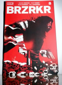 BRZRKR #8 Boom! Studios 2022 Keanu Reeves Comic Feat. Berzerker First Print