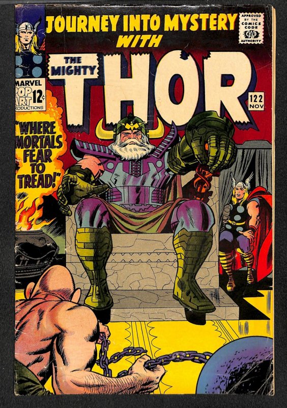 Journey Into Mystery #122 VG- 3.5 Marvel Comics Thor