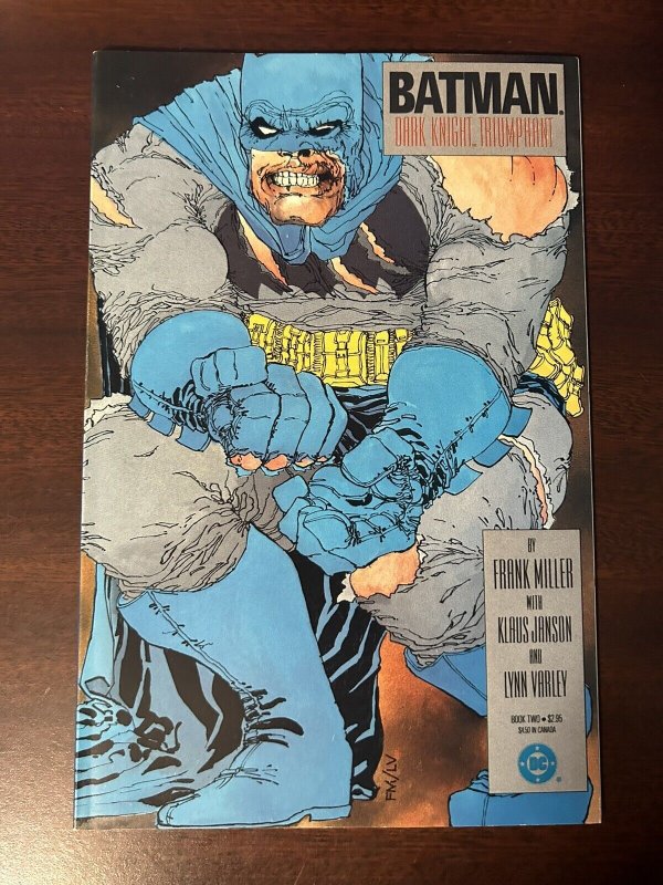 Batman: The Dark Knight Returns #1-4 DC Comics 1986 1st Prints - Complete Series 