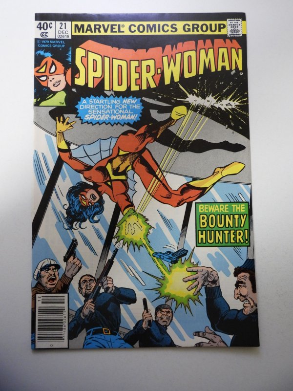 Spider-Woman #21 (1979) FN+ Condition indentations fc