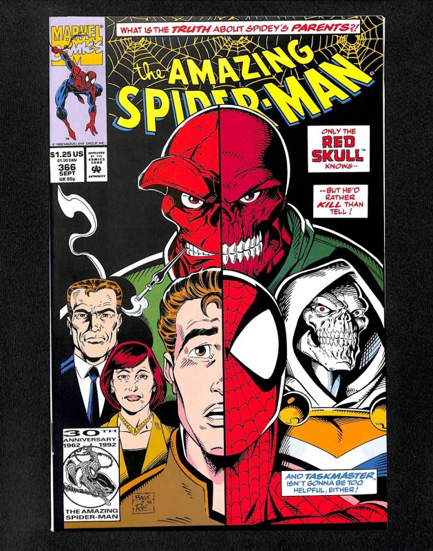 Amazing Spider-Man #366 Red Skull Taskmaster!