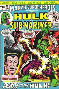 Marvel Super-Heroes (1967 series)  #33, VF- (Stock photo)