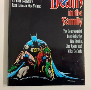 Batman Death In The Family 1988 First Edition Paperback Jim Starlin 