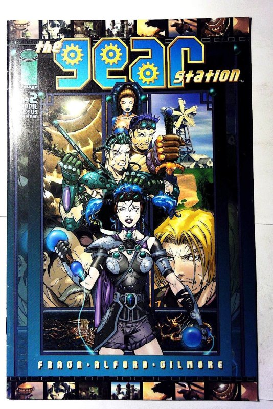 The Gear Station #2 B (2000) Image Comics Var 1st Print Comic Book