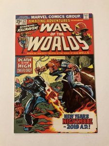 Amazing Adventures Featuring War Of The World 24 Near Mint Nm Marvel