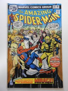 Amazing Spider-Man #156 VG- MVS intact! 3 centerfold wraps detached top staple