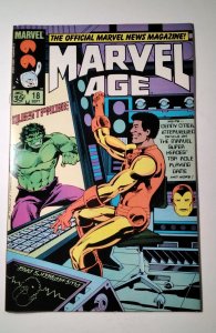 Marvel Age #18 (1984) Marvel Comic Book J746