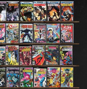 Huge Lot 140+ Comics with Doctor Strange, Deathstroke, Detective Comics & More!