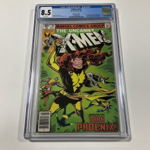 X-Men 135 CGC 8.5 White Pages Newsstand Edition Marvel Comics 1980