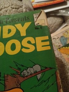 GANDY GOOSE #6 - CBS Television Presents - Pines Comics 1958 silver age cartoon