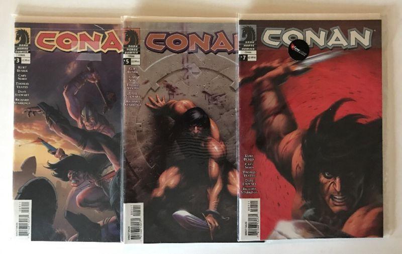 Conan 1-7 Near Mint Lot Set Run Busiek Nord Dark Horse