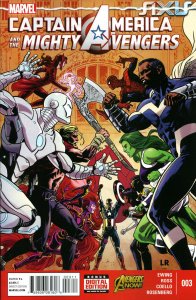Captain America And The Mighty Avengers #3 FN ; Marvel | X-Men 100 Tribute