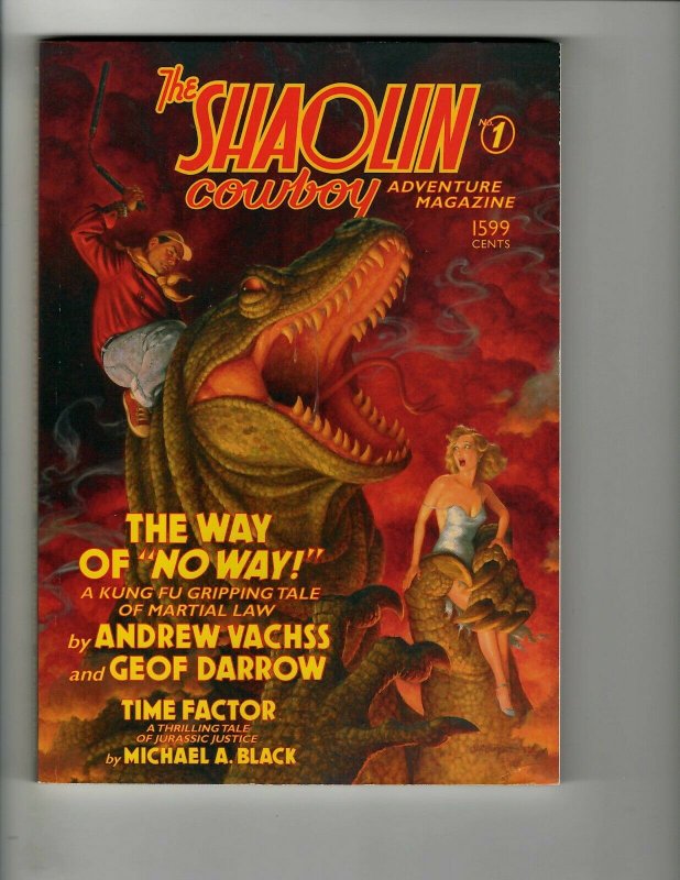 The Shaolin Cowboy Adventure Magazine # 1 TPB Graphic Novel Dark Horse Books EJ8 