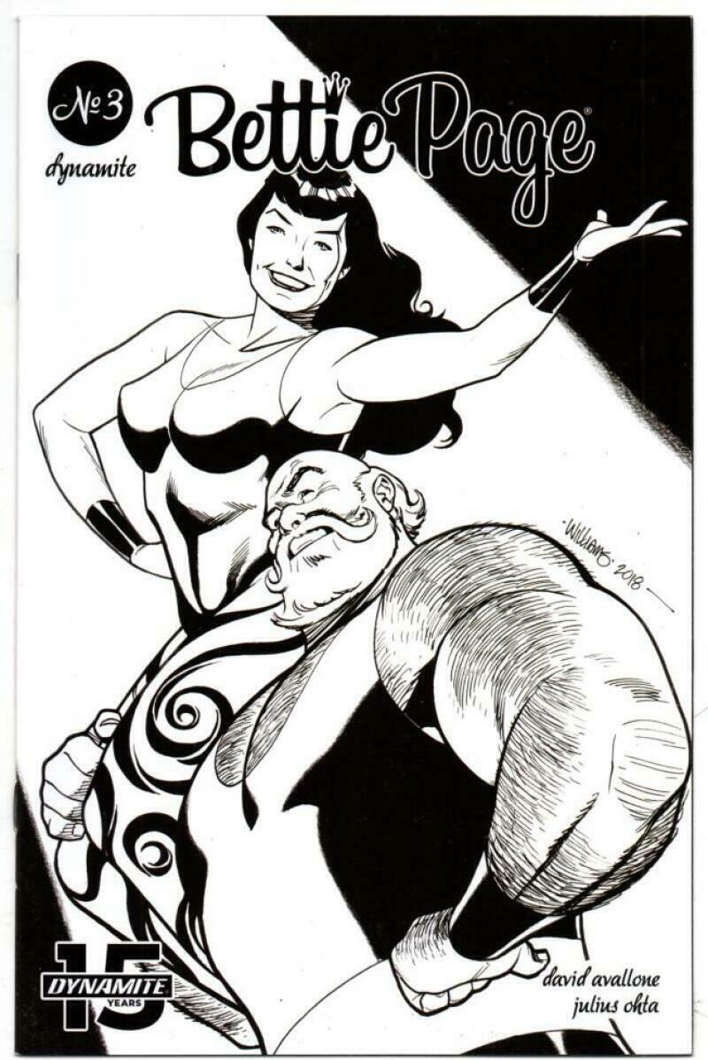 BETTIE PAGE #3 COVER D OHTA DYNAMITE NM 1ST PRINT 2019 