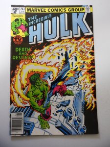 The Incredible Hulk #243 FN+ Condition