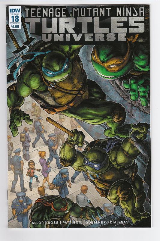 TMNT UNIVERSE (2016 IDW PUBLISHING) #18 NM- B4ZMNZ