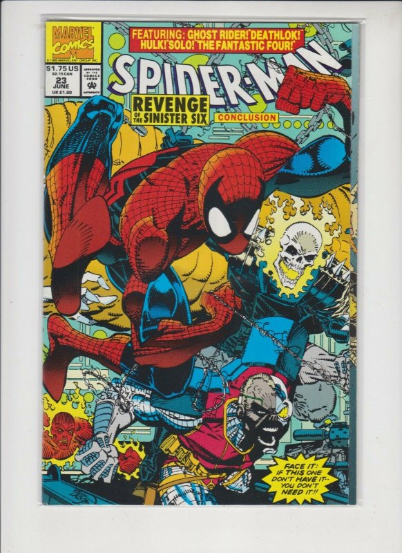 SPIDER-MAN #23 1990's MARVEL / HIGH QUALITY