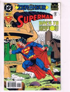 10 Superman DC Comic Books # 88 89 90 91 92 93 0 94 95 96 Flash Atom Batman J108