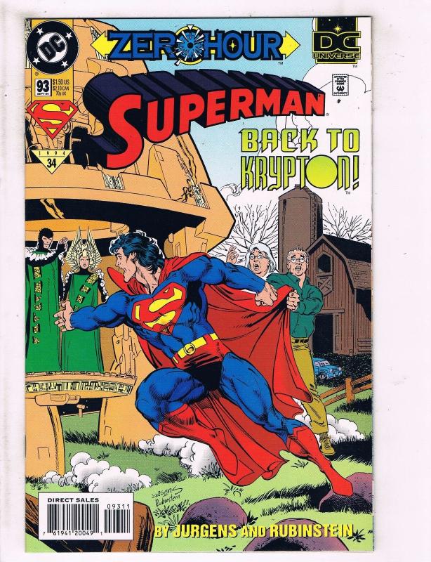 10 Superman DC Comic Books # 88 89 90 91 92 93 0 94 95 96 Flash Atom Batman J108